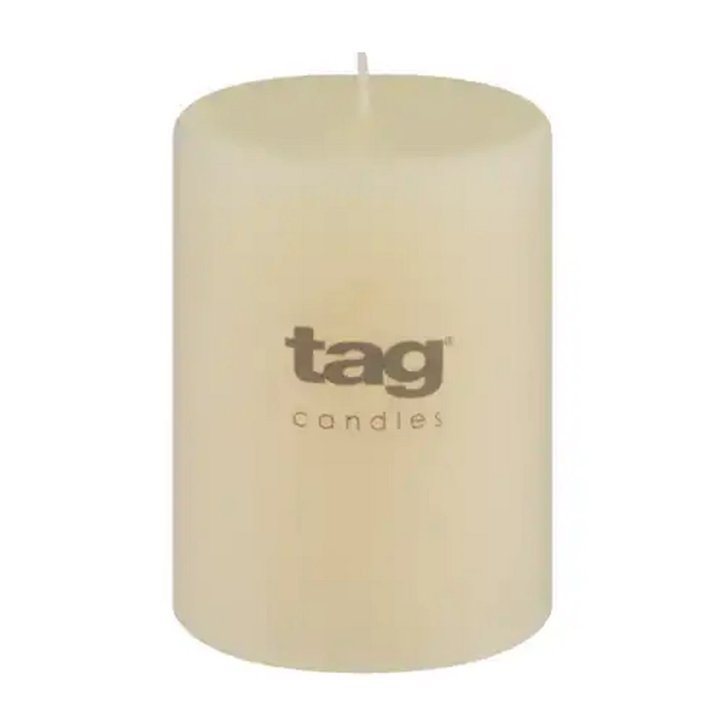 Image of Tag Ivory Chapel Candle 7 x 10cm
