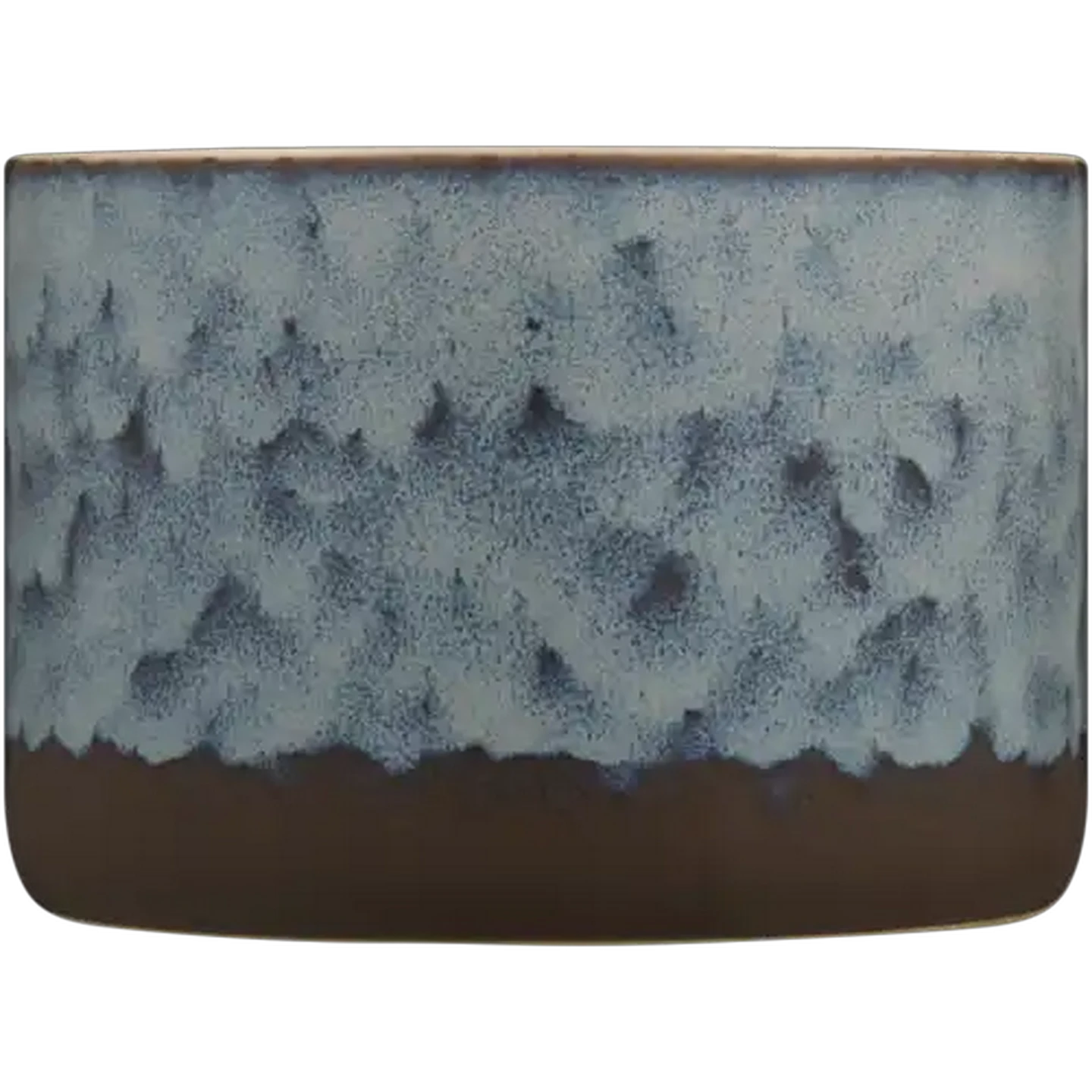 Image of Reactive Blue Glazed Scented Ceramic Candle 9cm