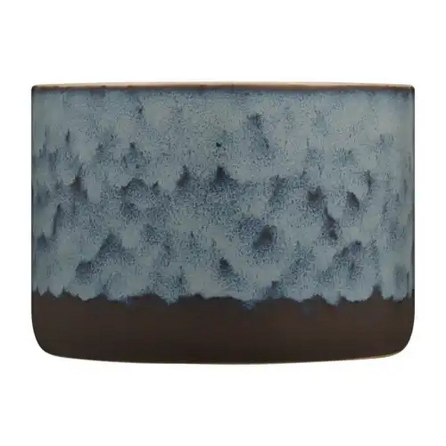 Image of Reactive Blue Glazed Scented Ceramic Candle 9cm