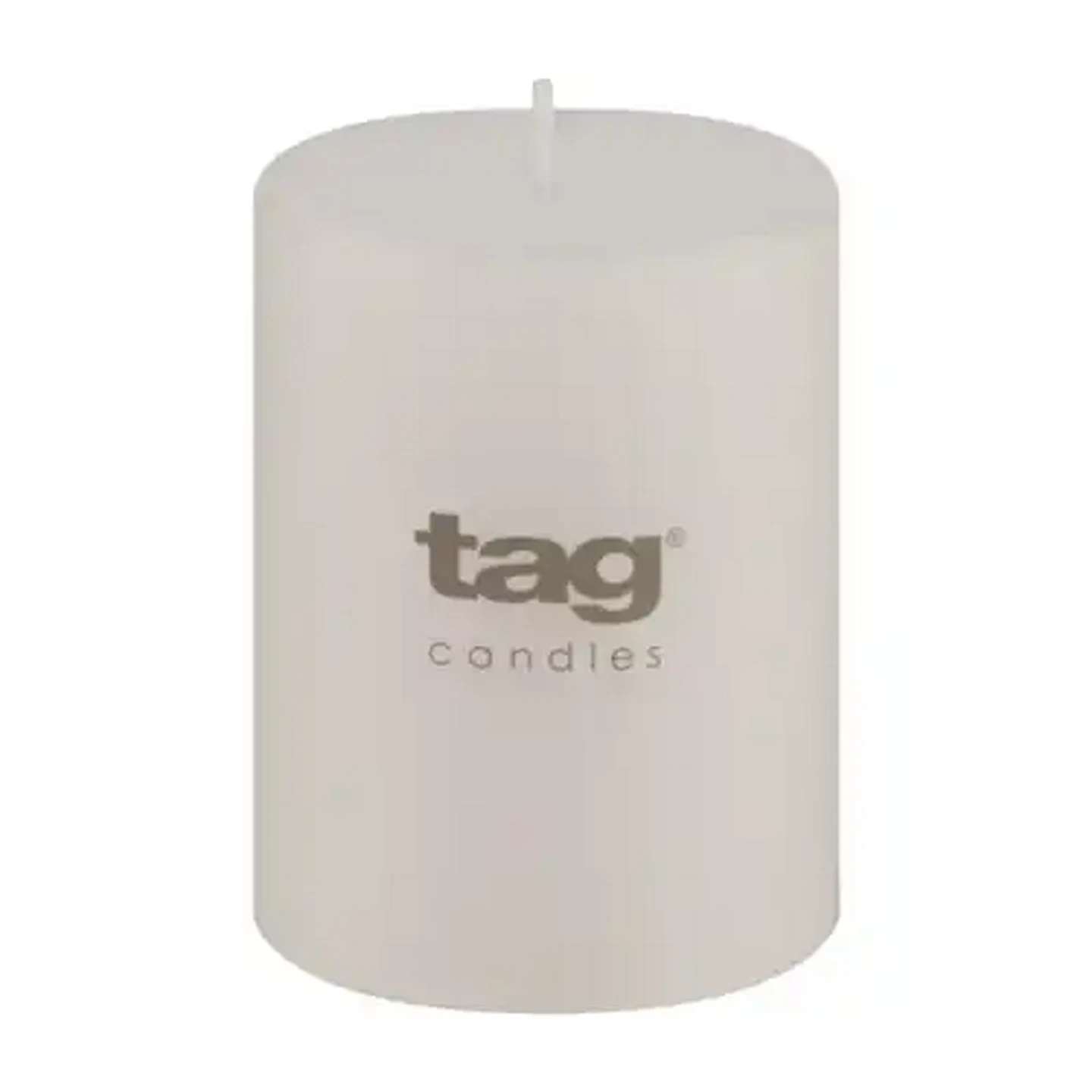 Image of Tag White Chapel Candle 7 x 10cm