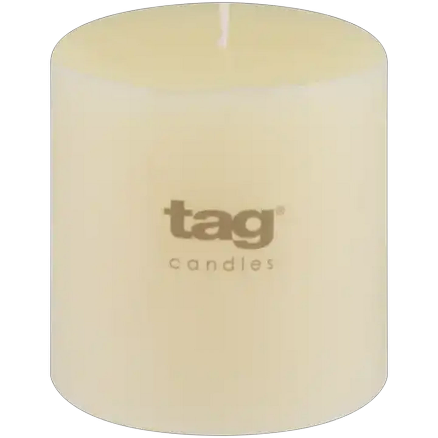 Image of Tag Ivory Chapel Pillar Candle 7 x 15cm