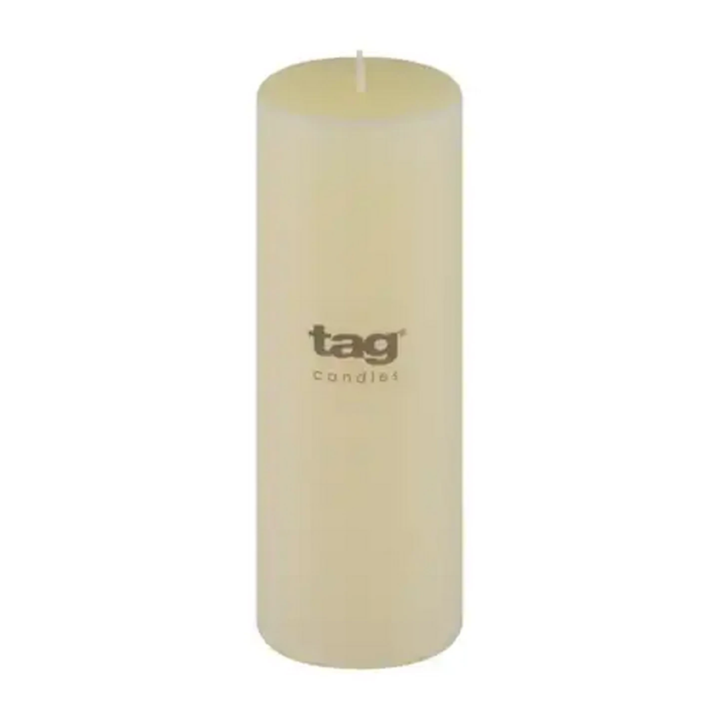Image of Tag Ivory Chapel Candle 7 x 20cm