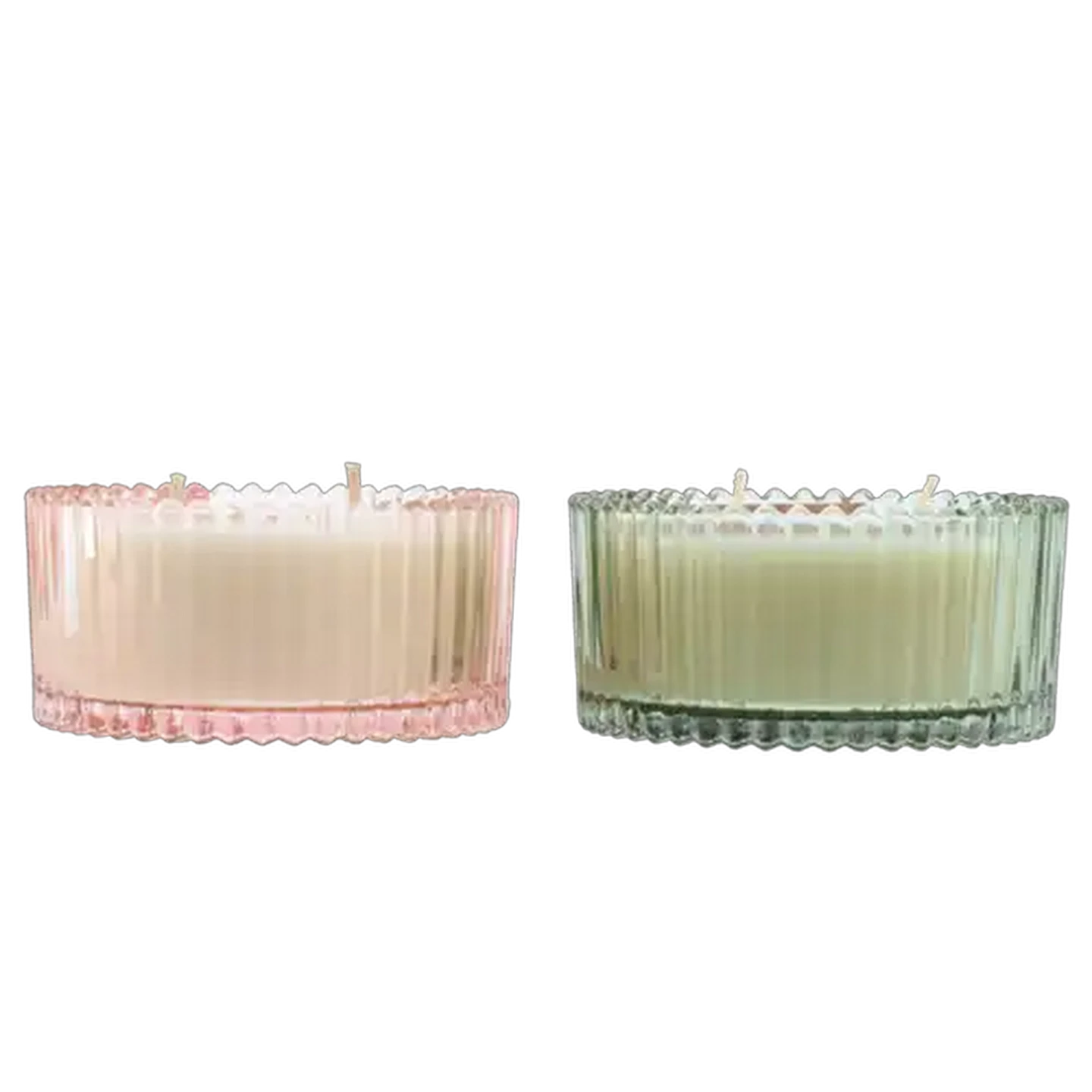 Image of Glass Trinket Candle 10 x 12cm (Colour May Vary)