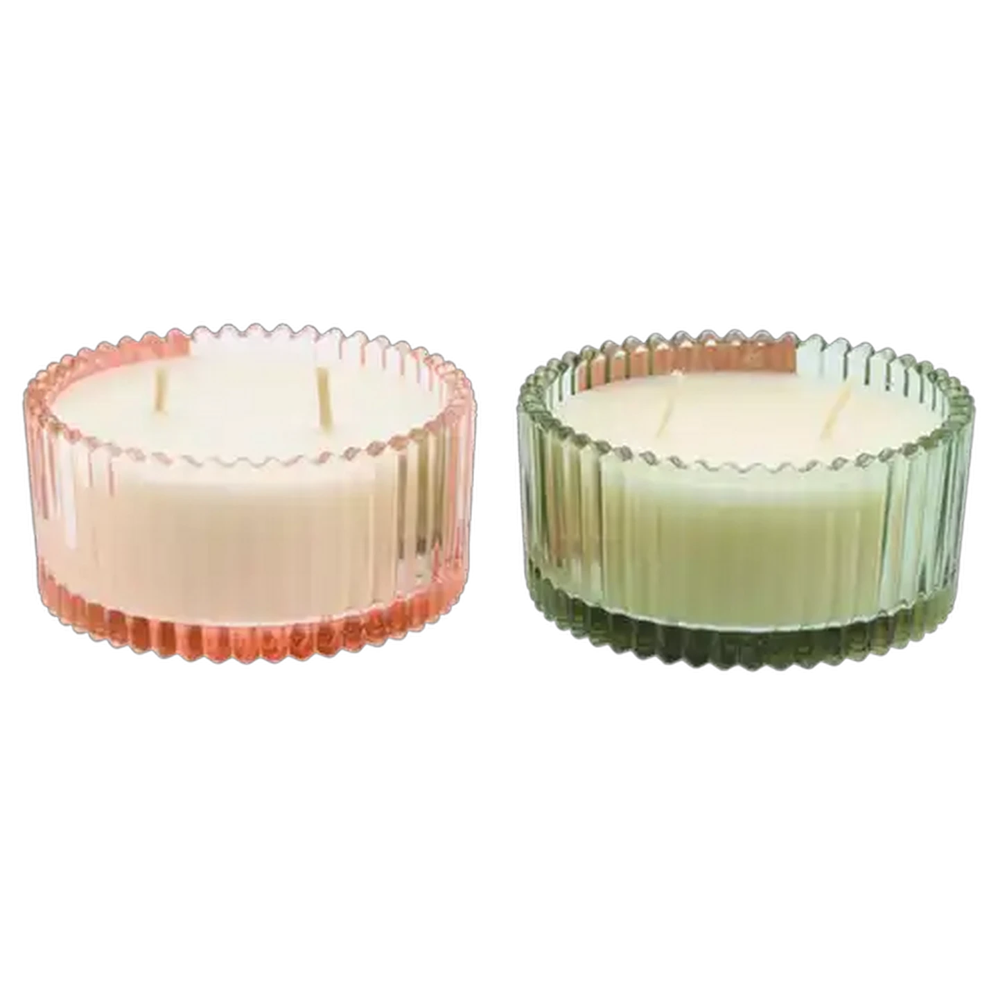 Image of Glass Trinket Candle 10 x 12cm (Colour May Vary)