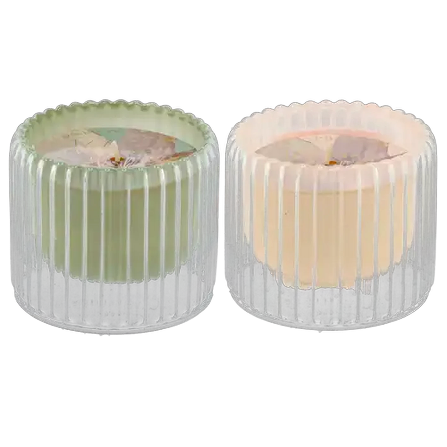 Image of Majika Double Wall Candle 10 x 8cm (Colour May Vary)