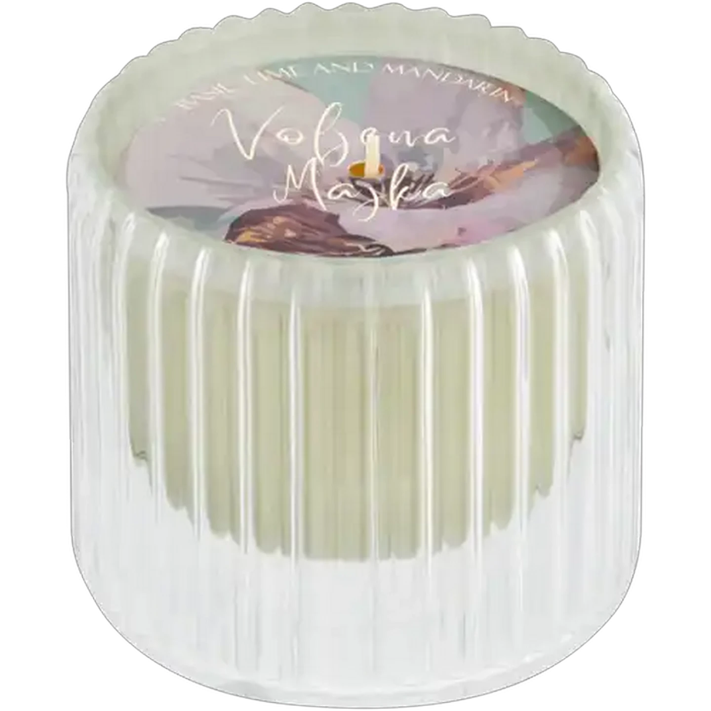 Image of Majika Double Wall Candle 10 x 8cm (Colour May Vary)