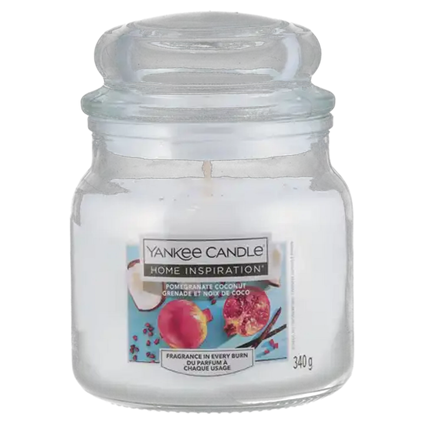 Image of Yankee Candles Medium Pomegranate & Coconut Jar