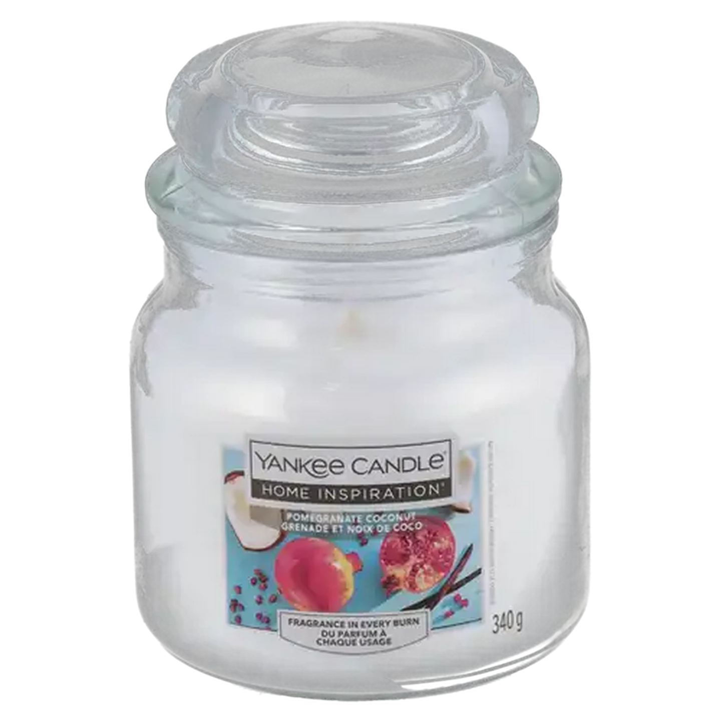 Image of Yankee Candles Medium Pomegranate & Coconut Jar