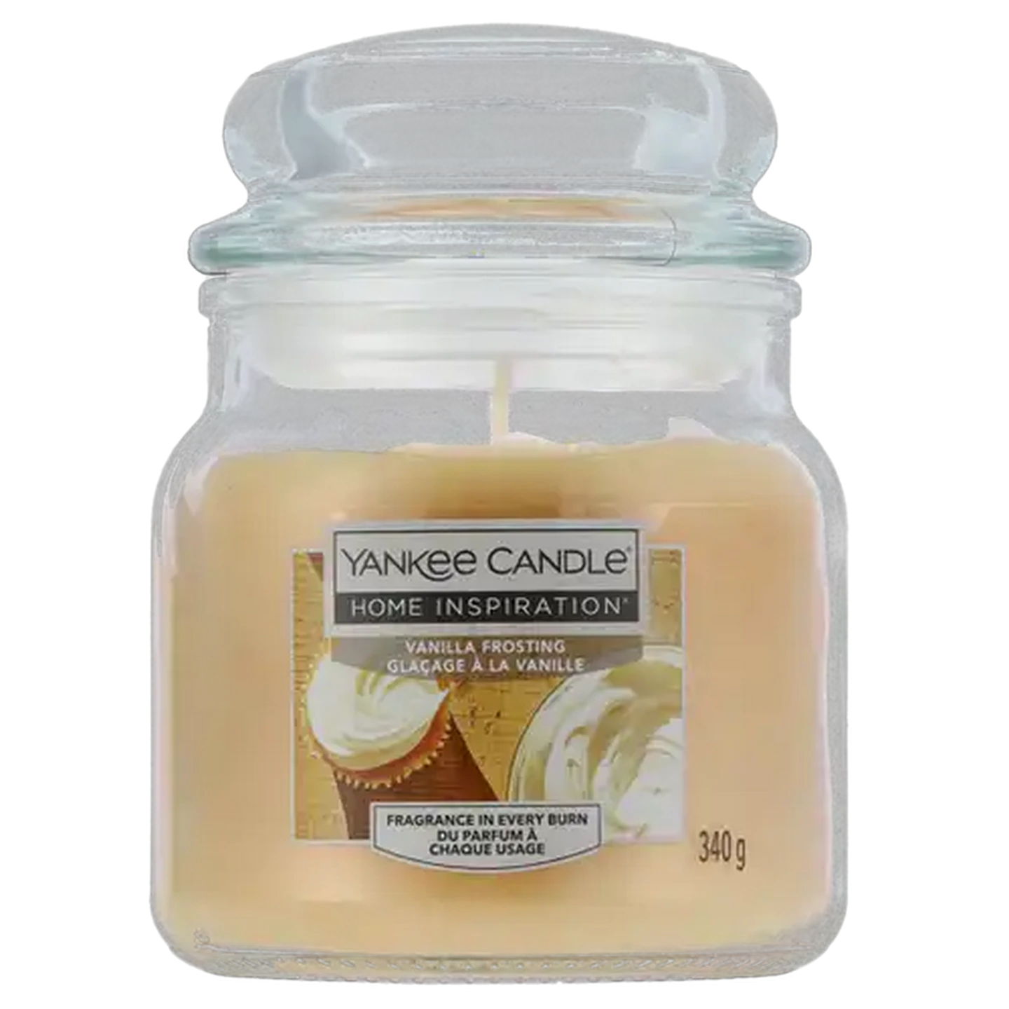 Image of Yankee Candle Vanilla Frosting Medium Candle Jar