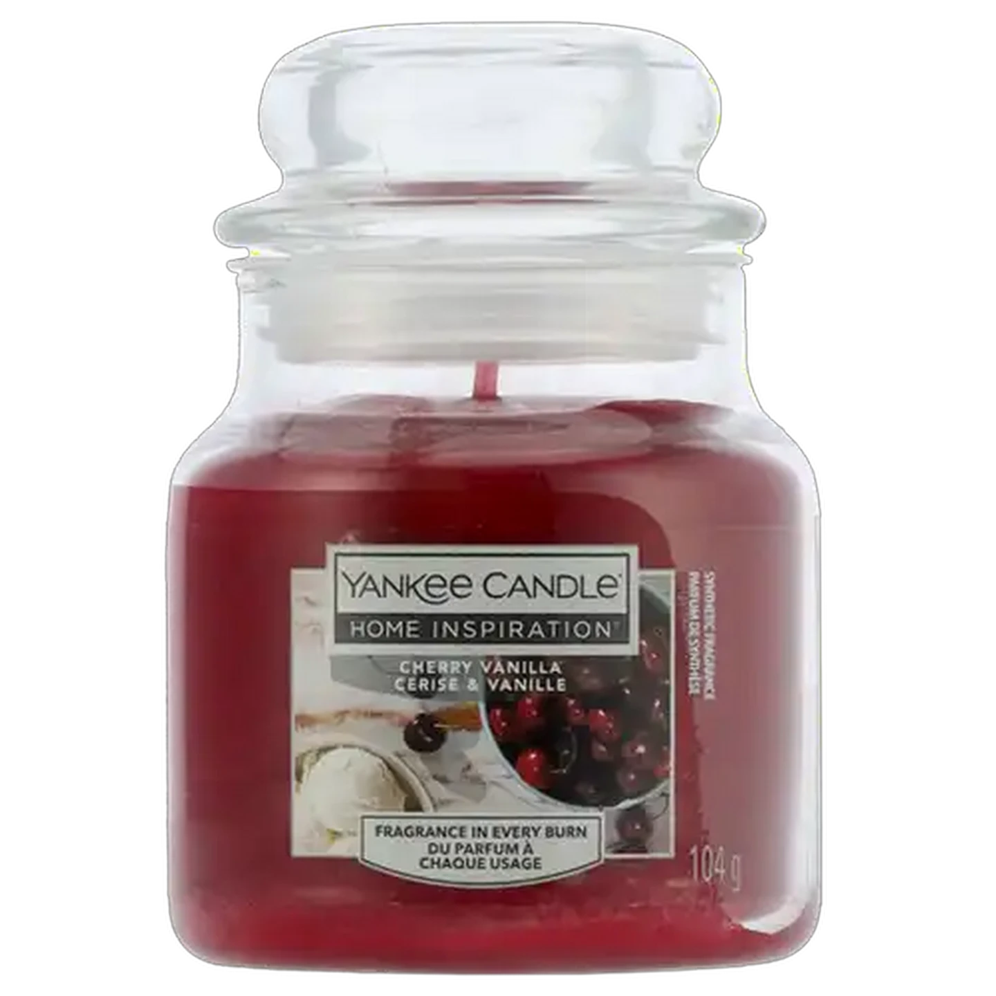 Image of Yankee Candle Cherry Vanilla Small Candle Jar