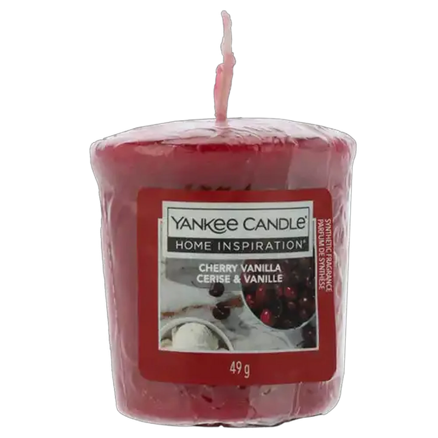 Image of Yankee Candle Cherry Vanilla Votive Candle
