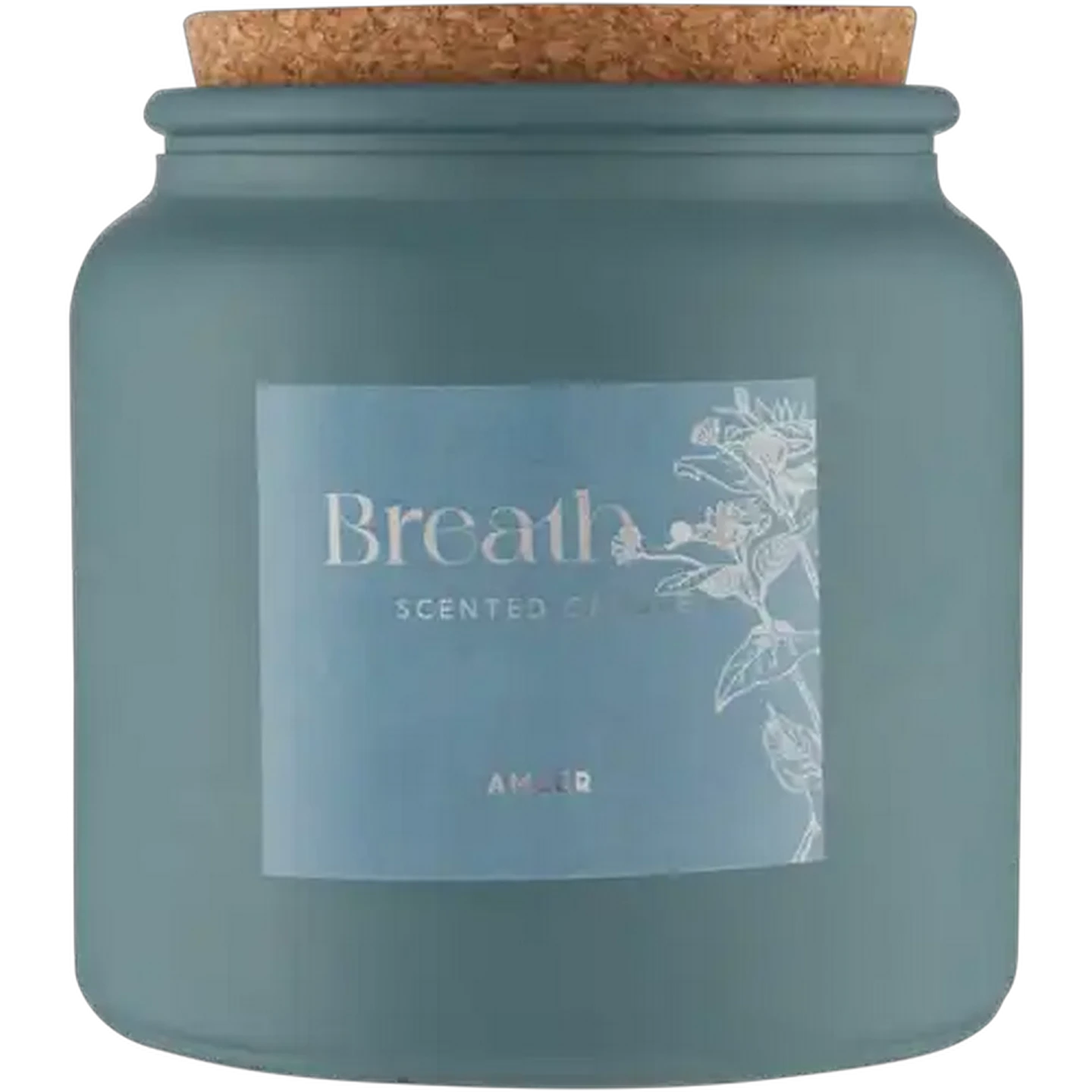 Image of Breath-e Amber Scented Jar Candle 10 x 8.5cm