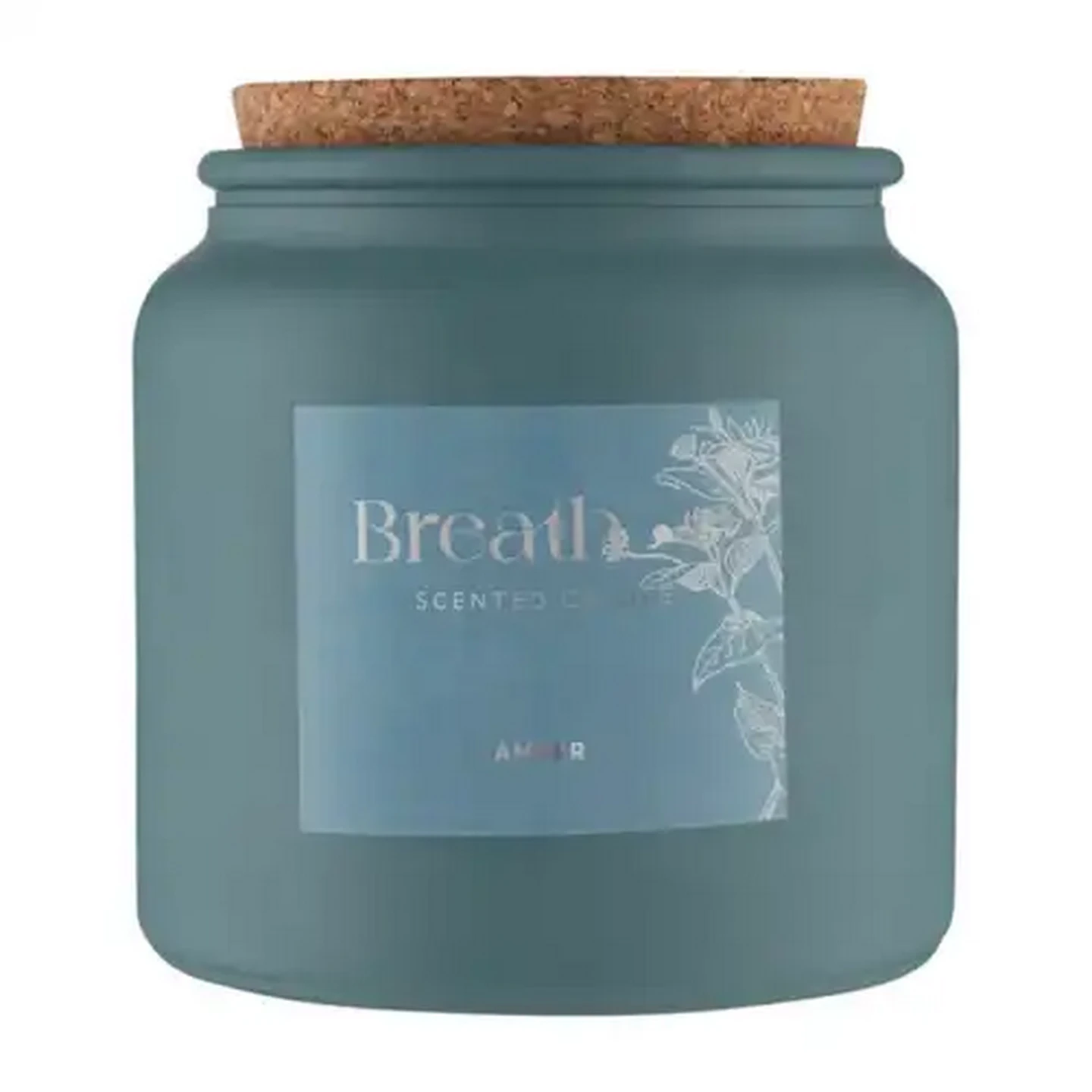 Image of Breath-e Amber Scented Jar Candle 10 x 8.5cm