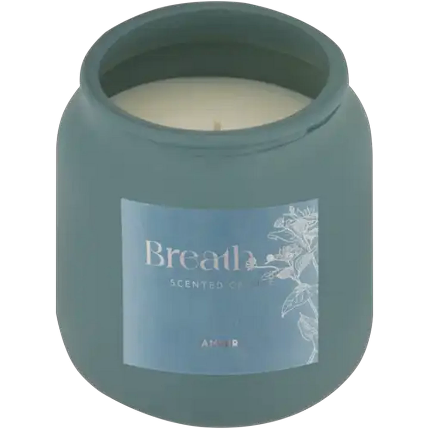 Image of Breath-e Amber Scented Jar Candle 10 x 8.5cm