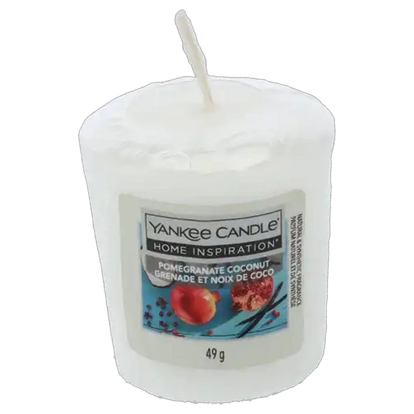 Image of Yankee Candle Votive Pomegranate Coconut Candle