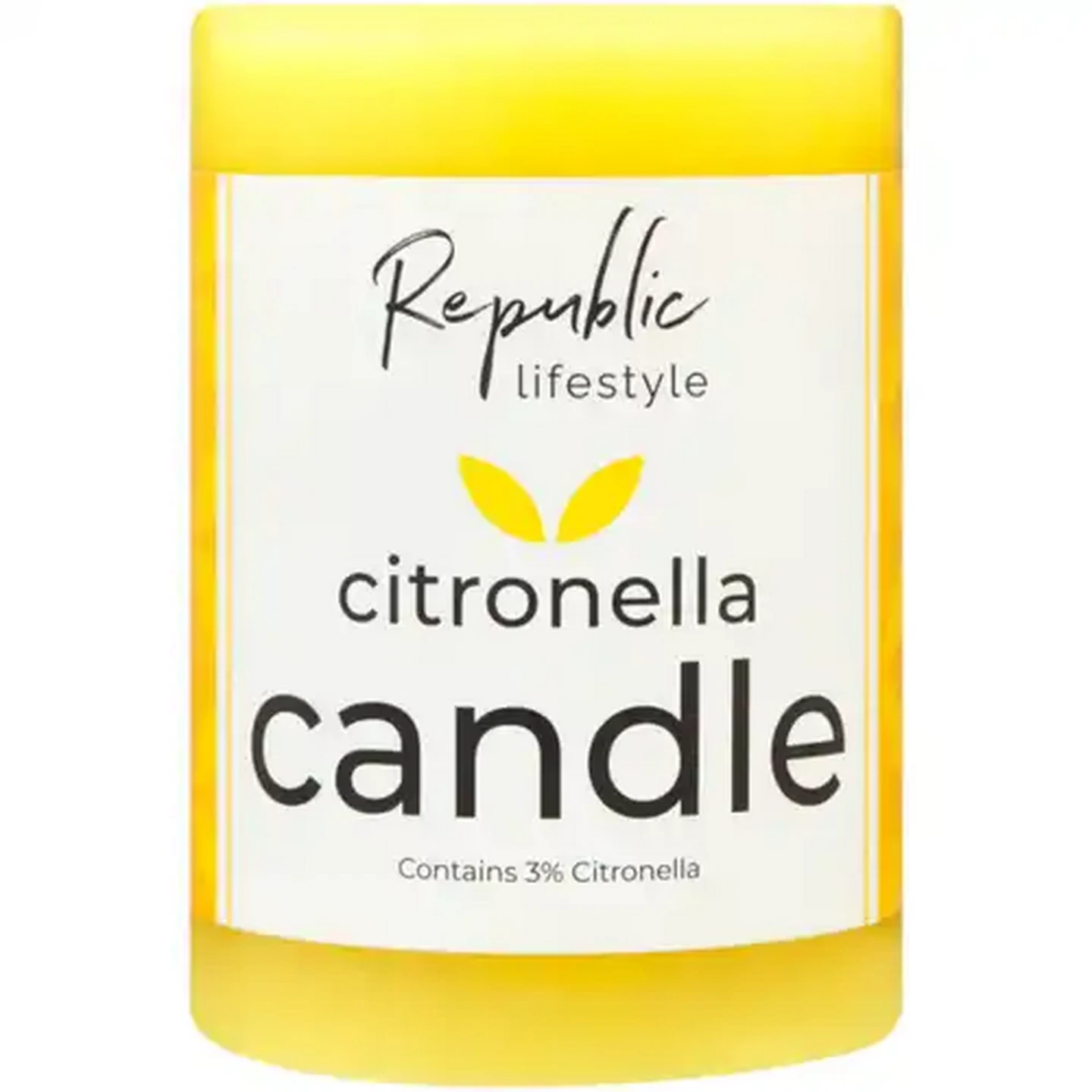 Image of Republic Lifestyle Citronella Candle 320g