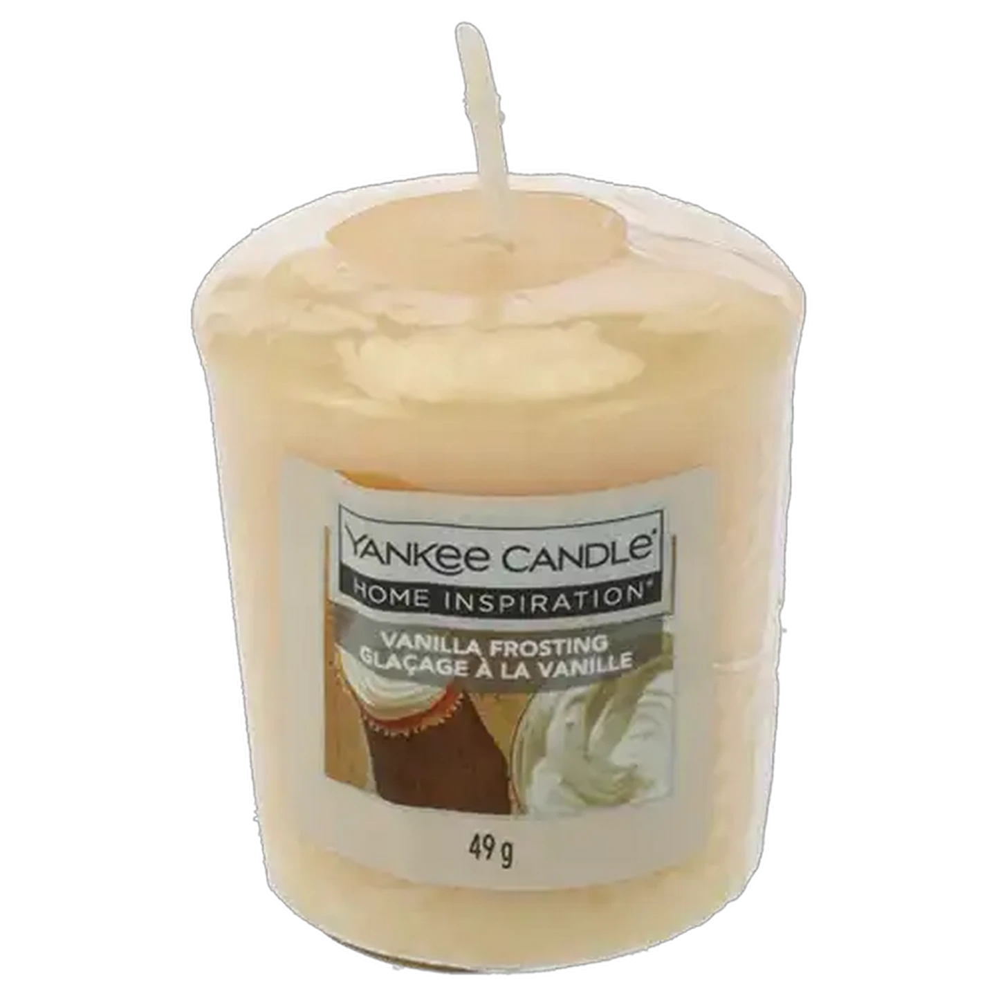 Image of Yankee Candle Votive Vanilla Frosting Candle