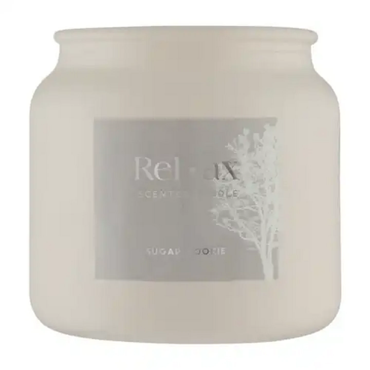 Image of Rel-ax Sugar Cookie Scented Jar Candle 10 x 8.5cm