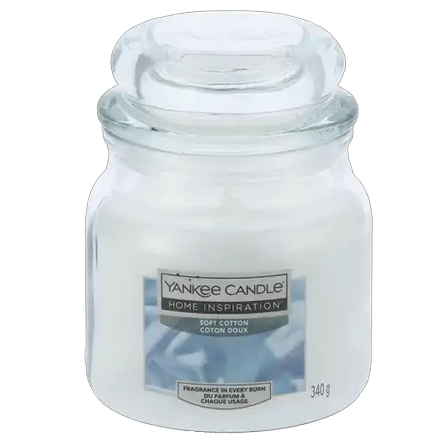 Image of Yankee Candle Soft Cotton Medium Candle Jar