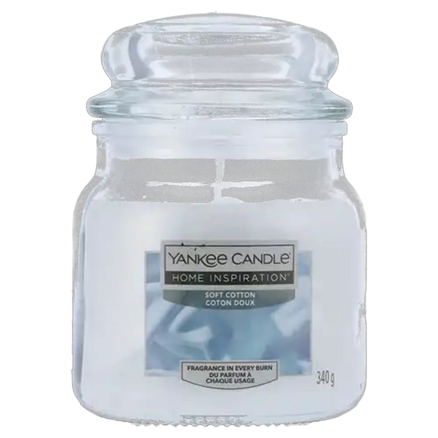 Image of Yankee Candle Soft Cotton Medium Candle Jar