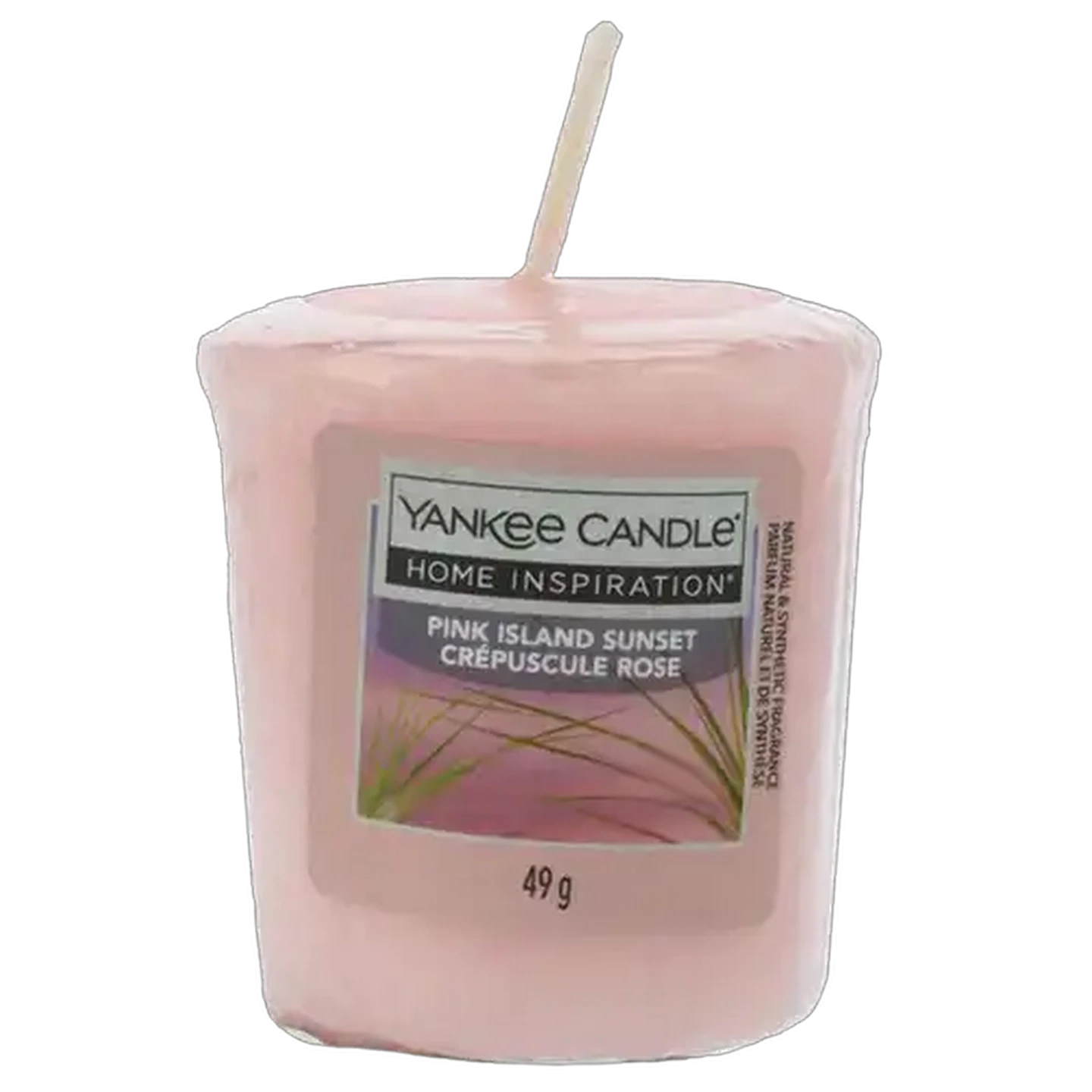 Image of Yankee Candle Votive Pink Island Sunset Candle