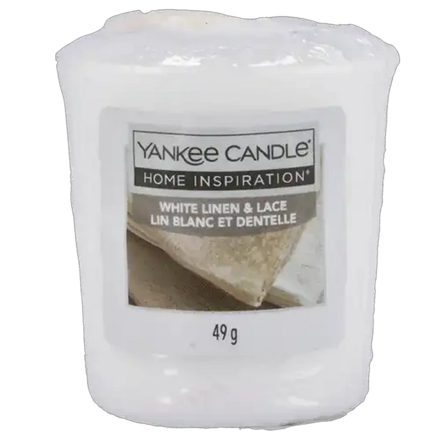 Image of Yankee Candle Votive White Linen Lace