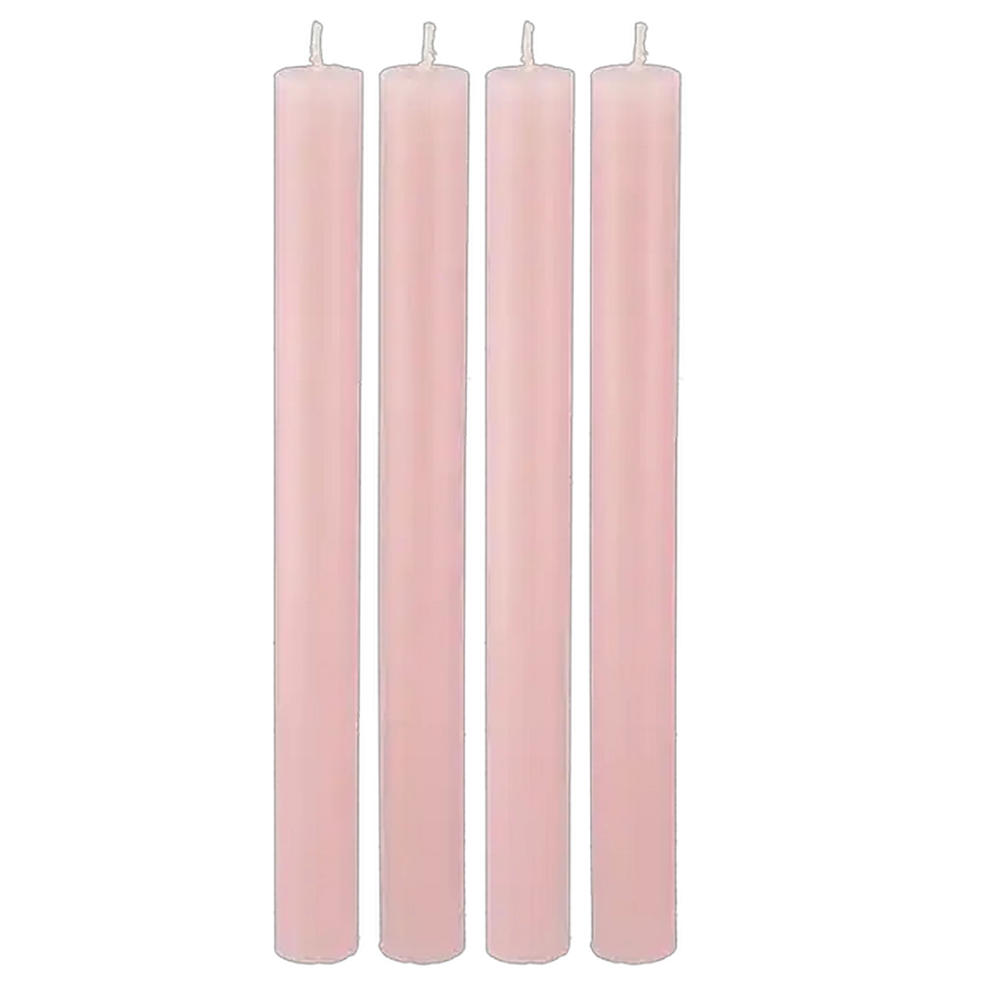 Image of Kapula Pink Frost Hand Poured Dinner Candle 23cm