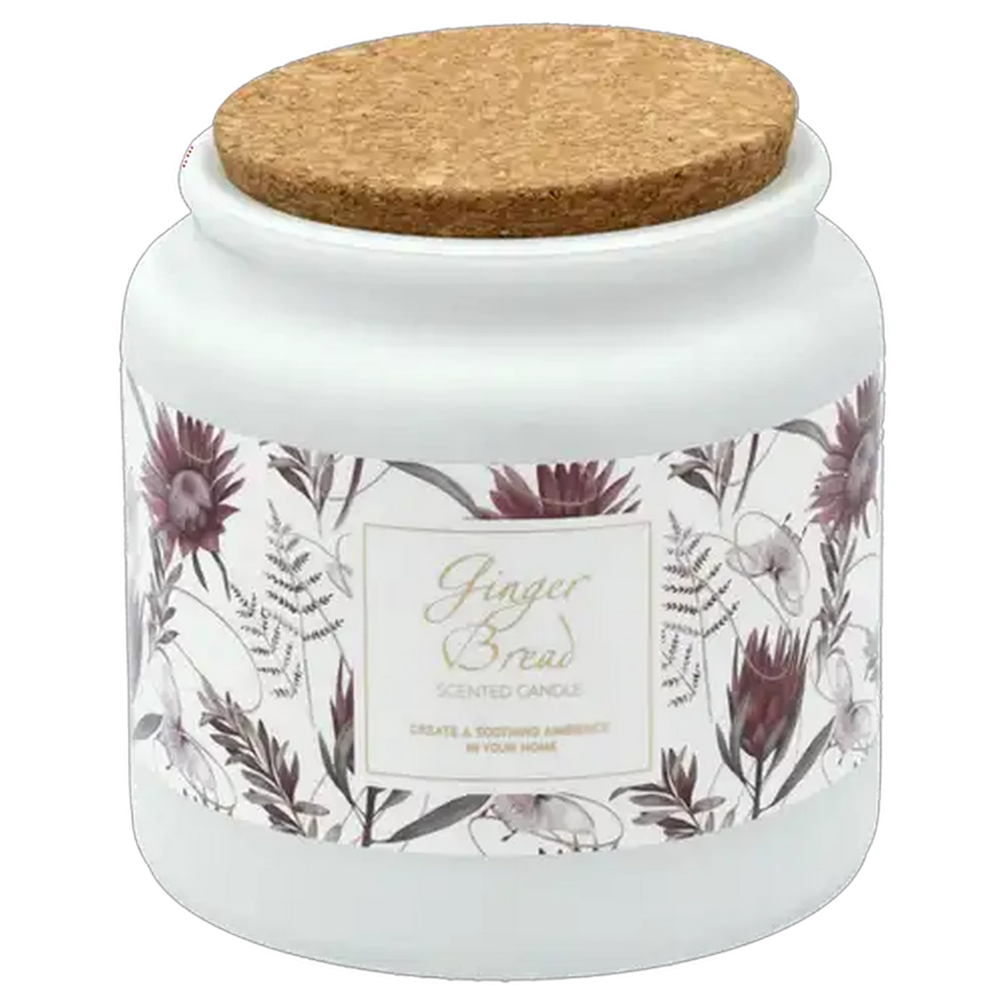 Image of Ginger Bread Scented Jar Candle 10x10cm