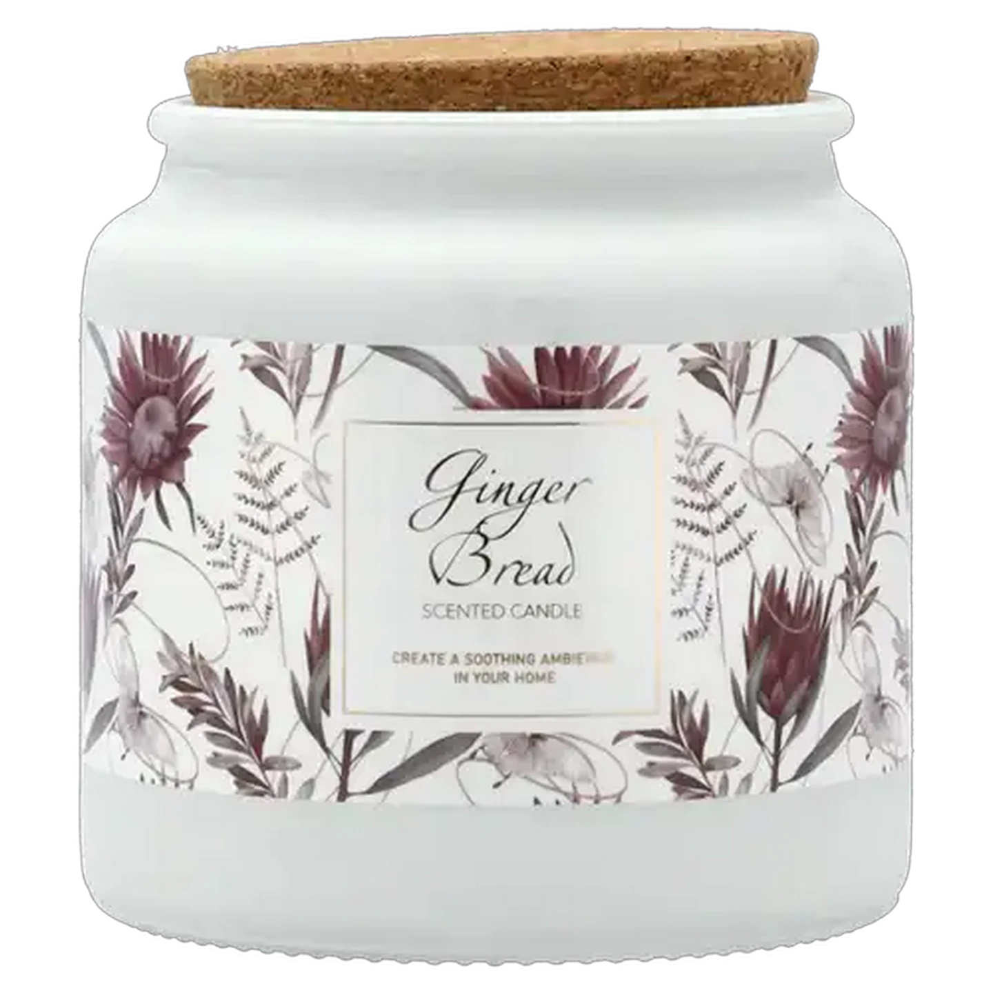 Image of Ginger Bread Scented Jar Candle 10x10cm