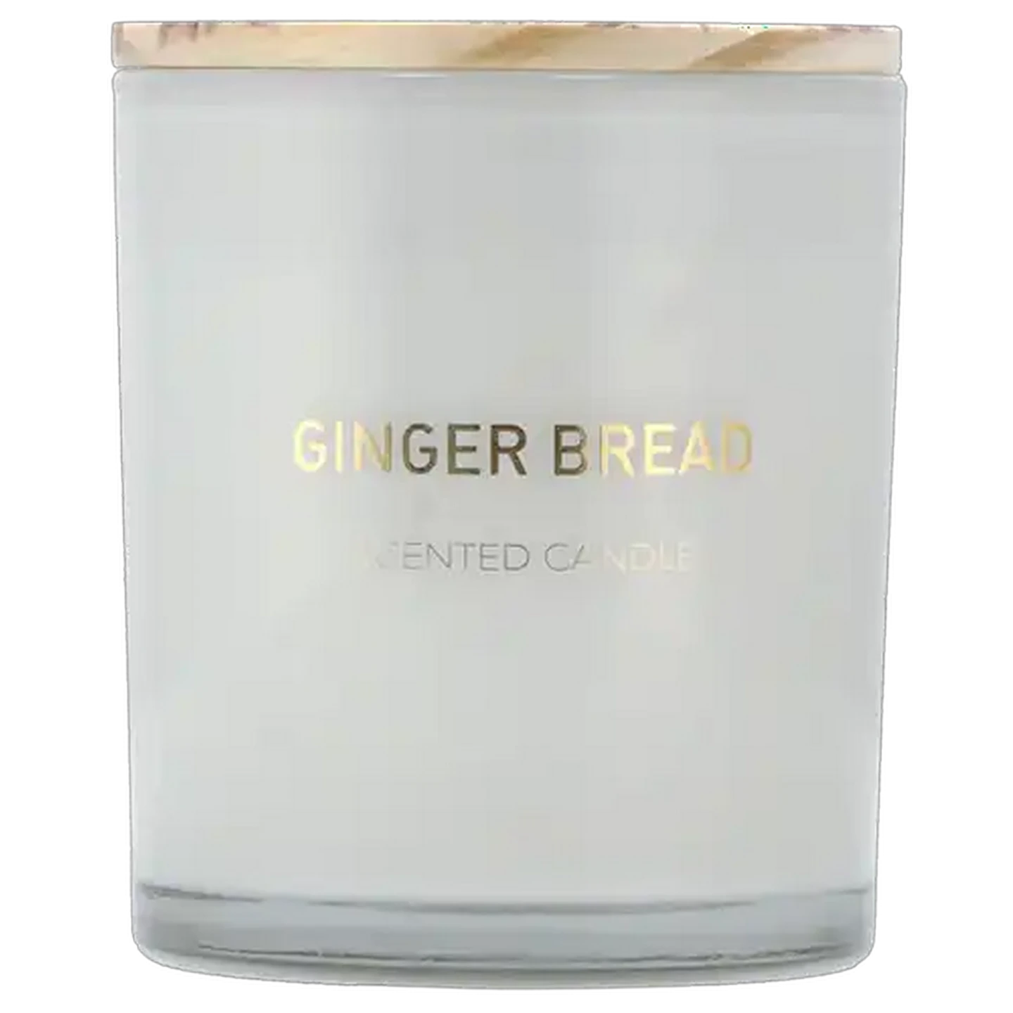 Image of Ginger Bread Wood Lid Scented Candle 8x9cm