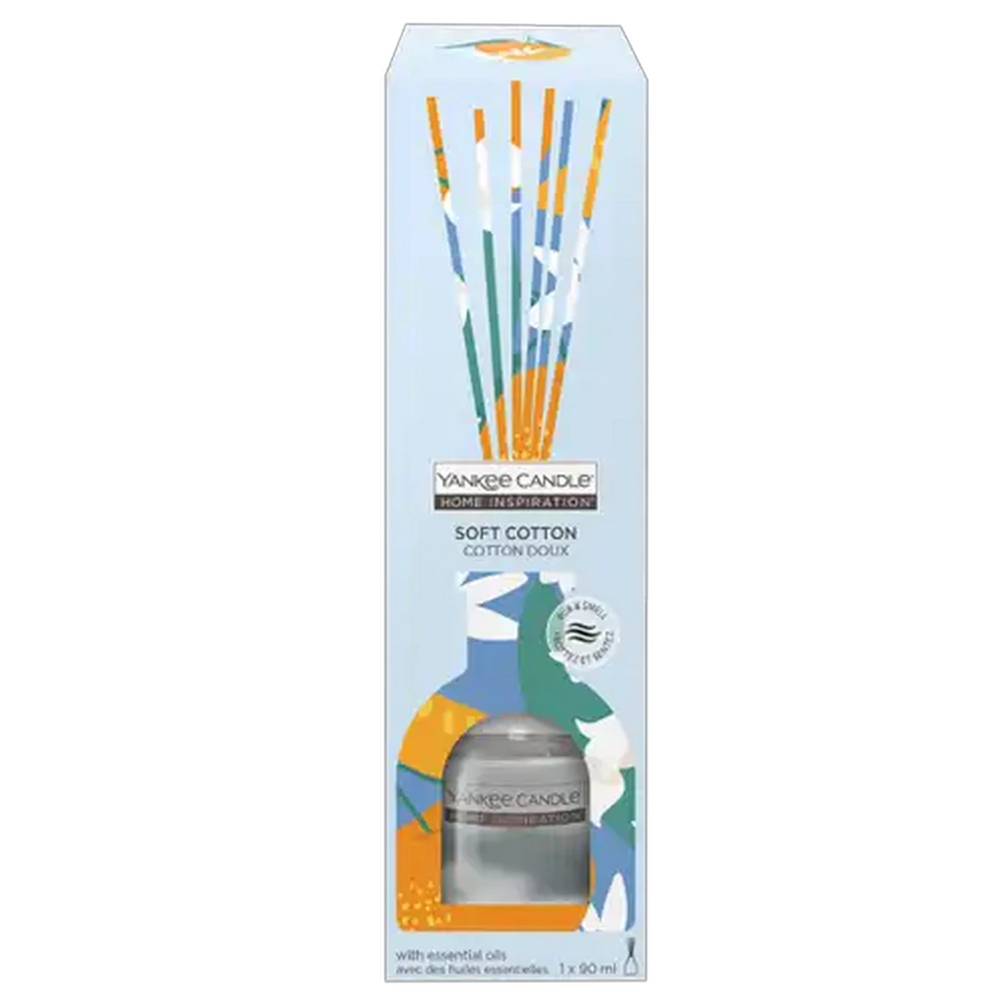 Image of Yankee Candle Soft Cotton Reed Diffuser 90ml