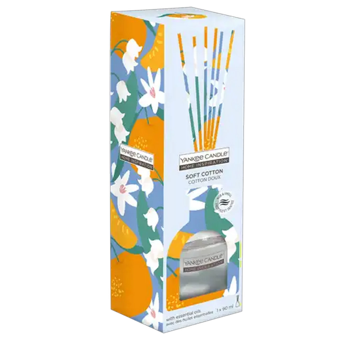 Image of Yankee Candle Soft Cotton Reed Diffuser 90ml
