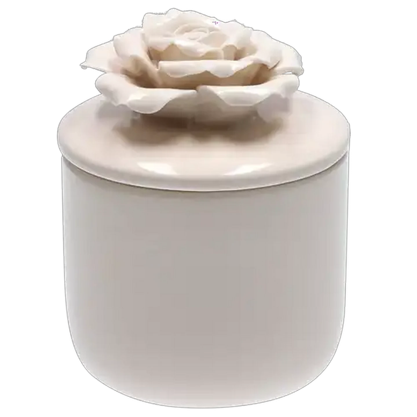 Image of A Sea Of Flower Ceramic Candle 9 x 11.5cm