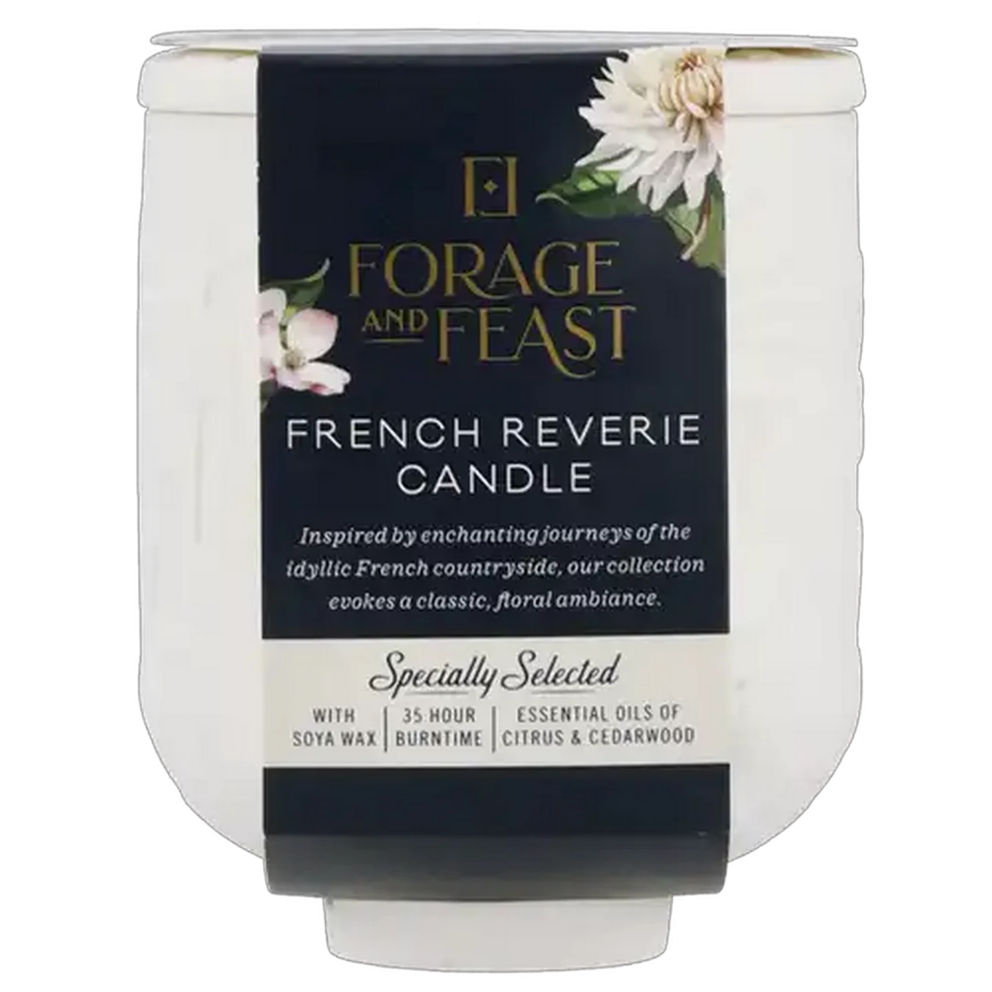 Image of Forage And Feast Ceramic French Reverie Candle 8 x 9cm