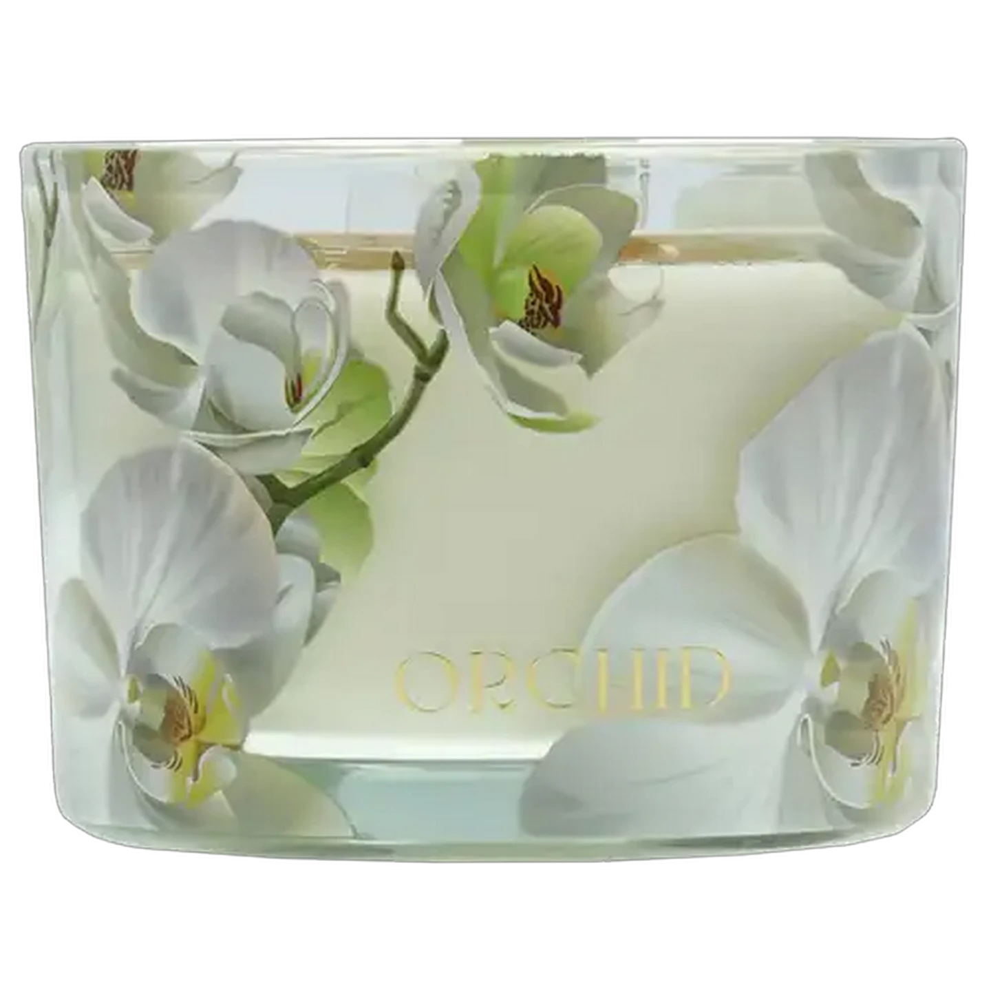Image of Orchid Glass Candle 11 x 8cm