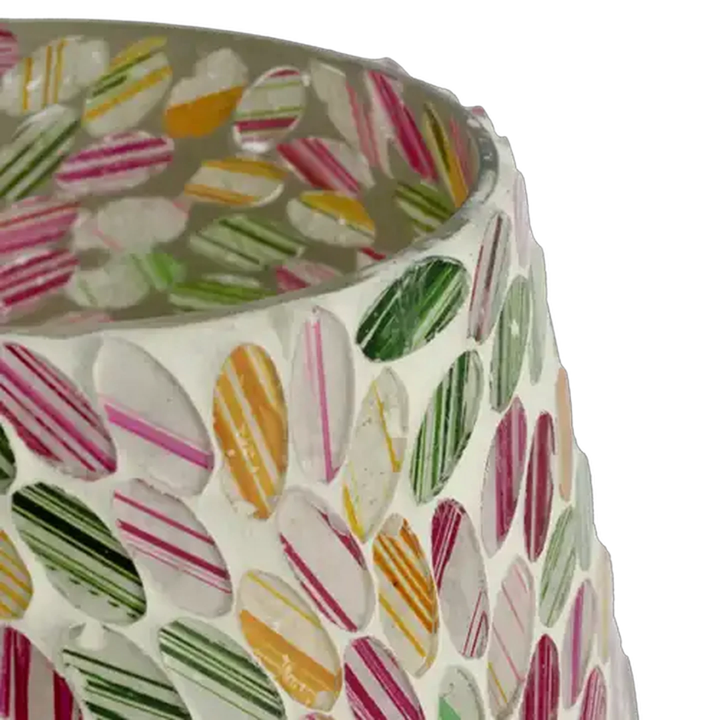 Image of Mosaic Vibrant Large Candle 20cm