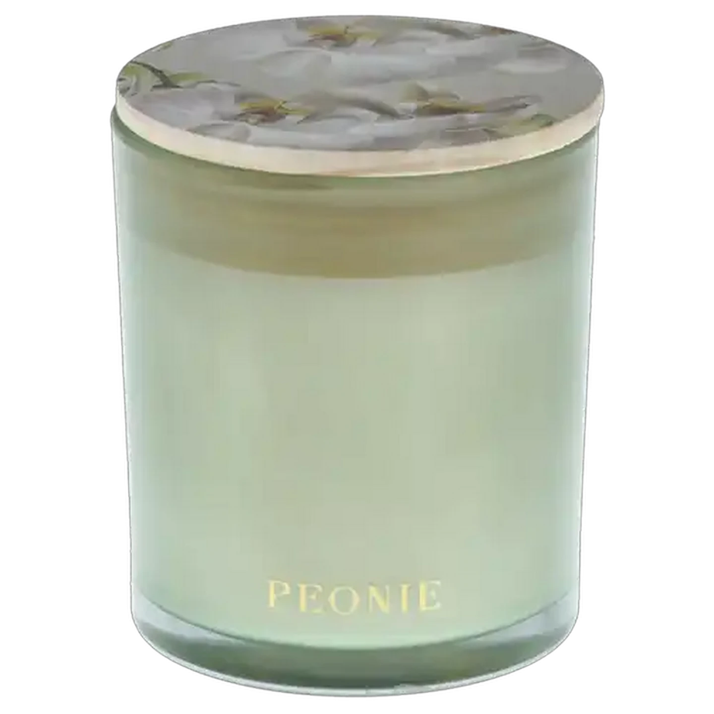 Image of Peonie Candle with Lid 8 x 9 cm
