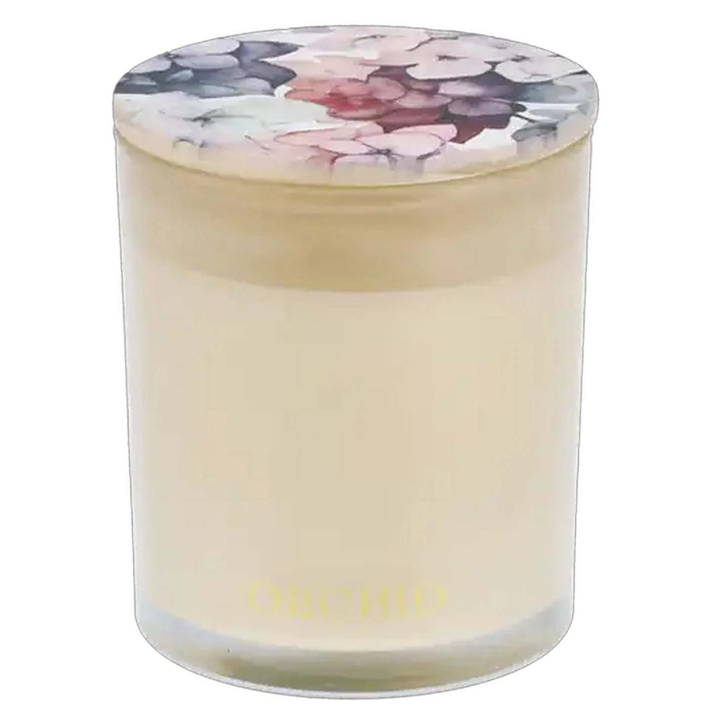 Image of Orchid Candle with Lid 8 x 9cm