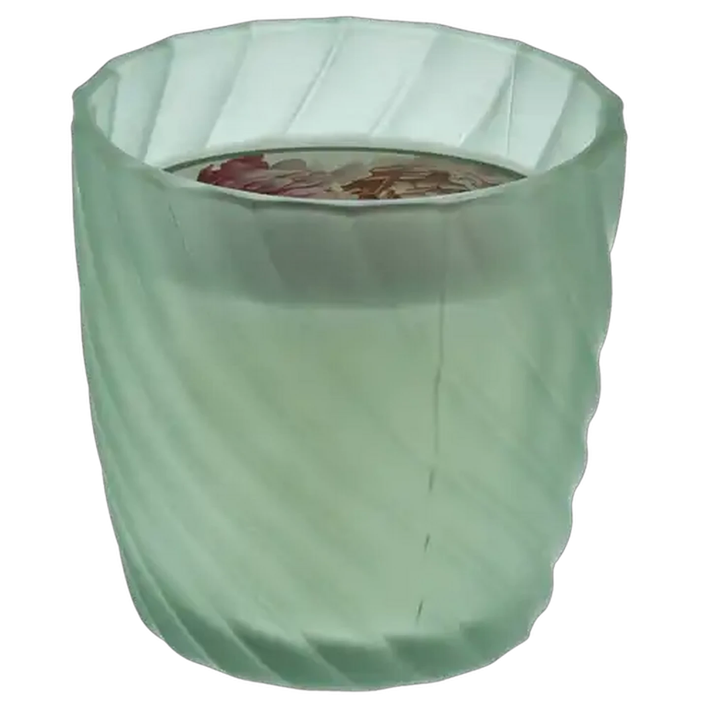 Image of Peonie Spiral Glass Candle 9 x 9 cm