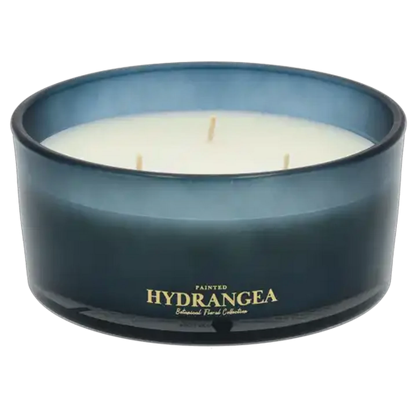 Image of Hydrangea Candle with Lid 16 x 7cm