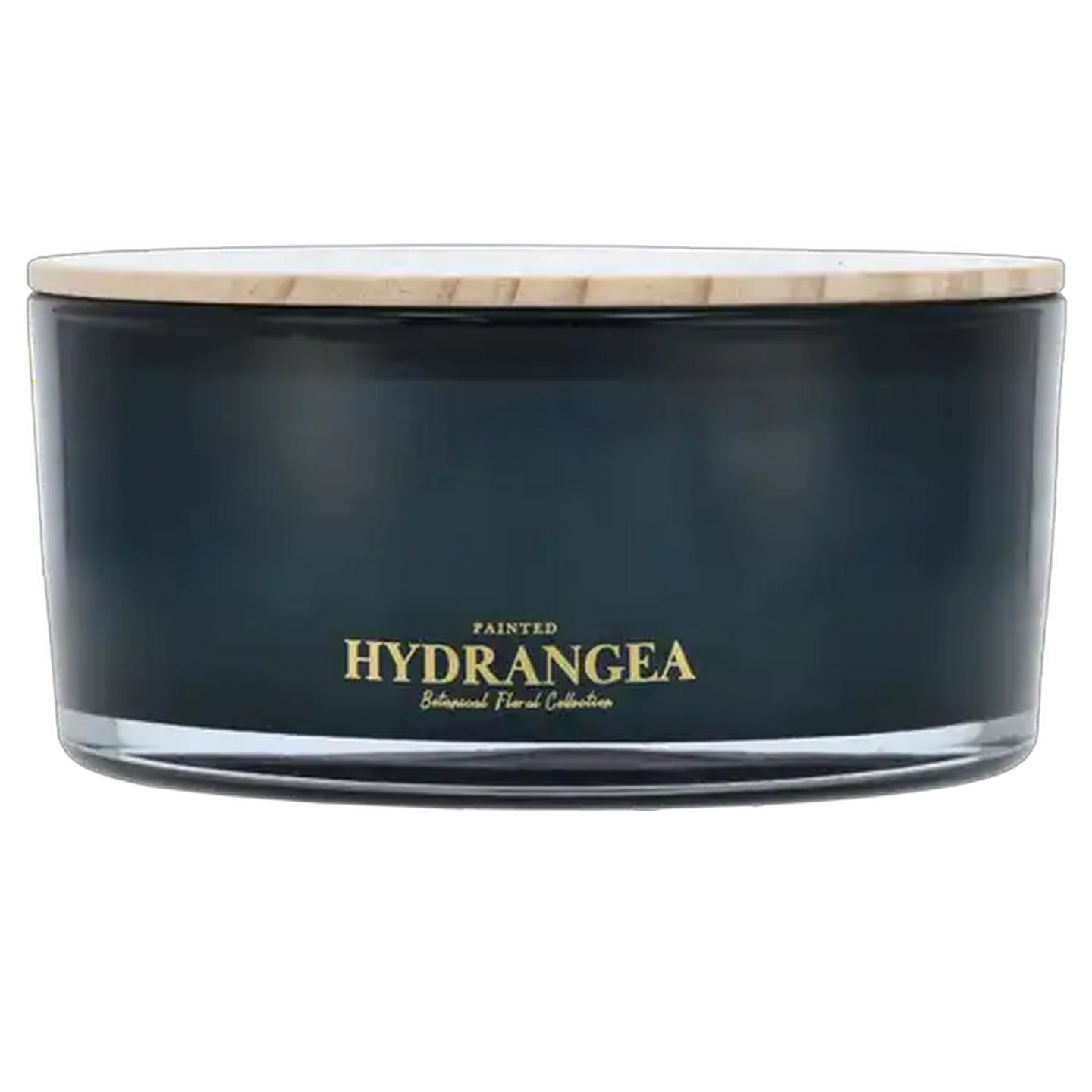 Image of Hydrangea Candle with Lid 16 x 7cm