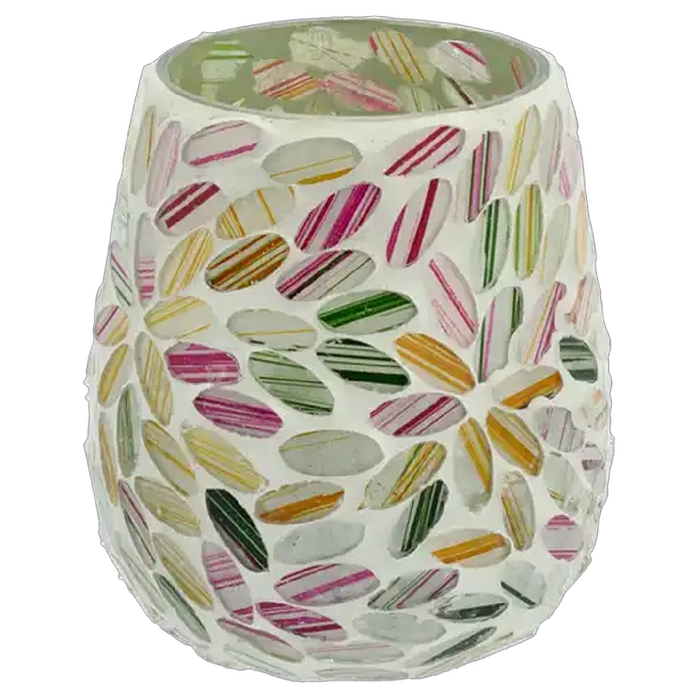 Image of Mosaic Vibrant Medium Candle 12cm