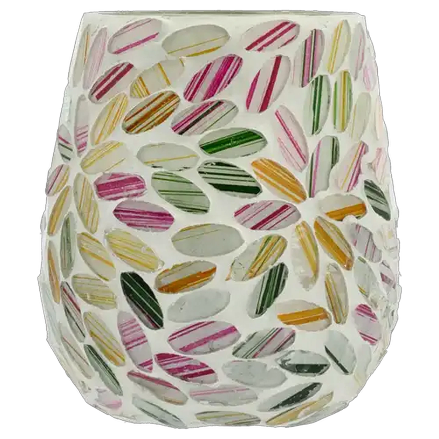Image of Mosaic Vibrant Medium Candle 12cm
