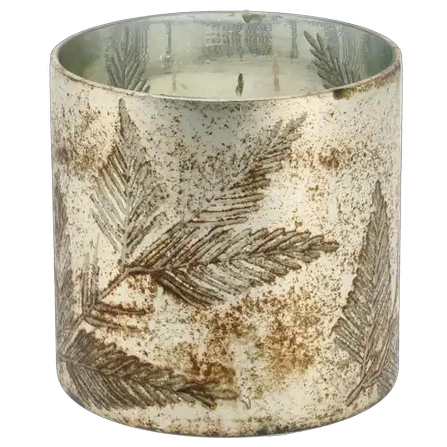 Image of Gold Leaf Candle 12cm