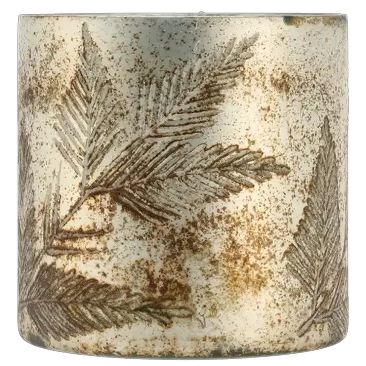 Image of Gold Leaf Candle 12cm