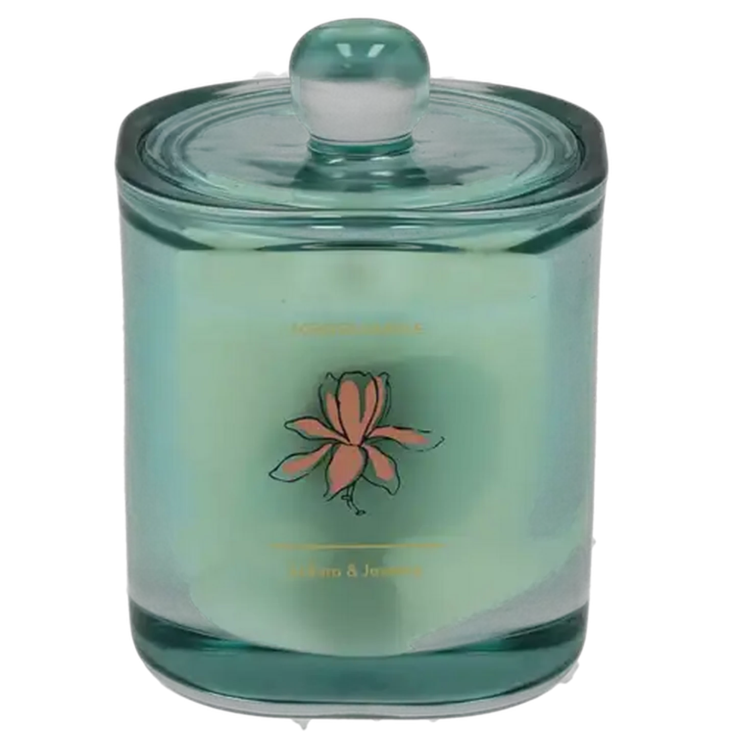 Image of Sakura & Jasmine Glass Jar Scented Candle 11cm