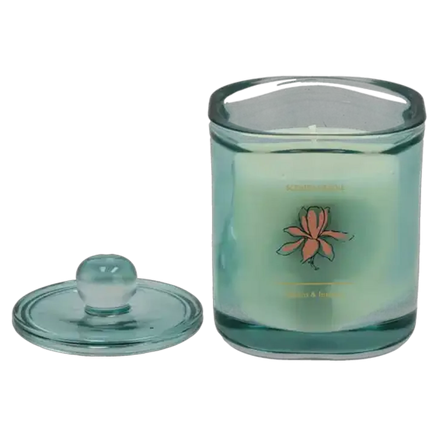 Image of Sakura & Jasmine Glass Jar Scented Candle 11cm