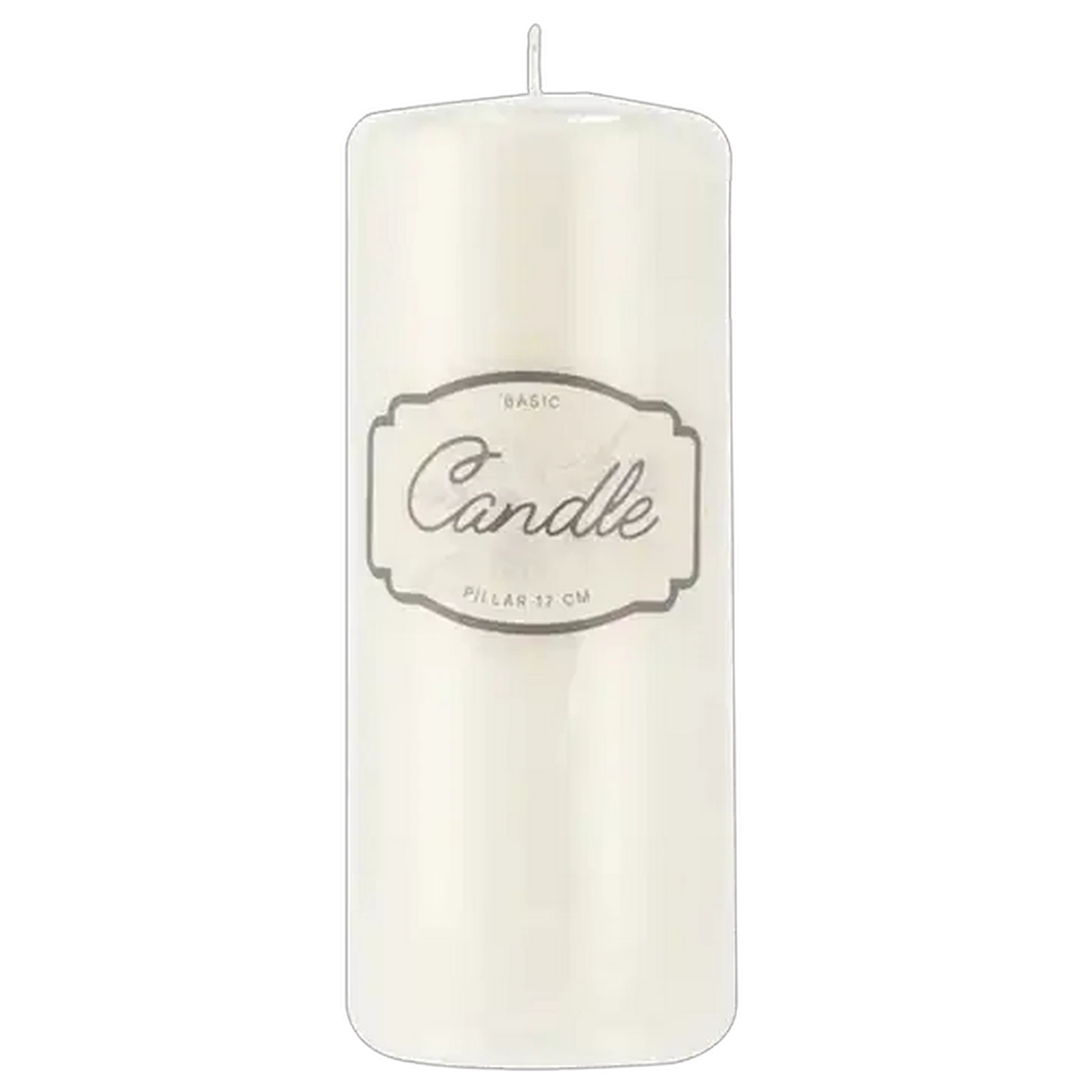 Image of Unscented Pillar Candle 17cm (Colour May Vary)