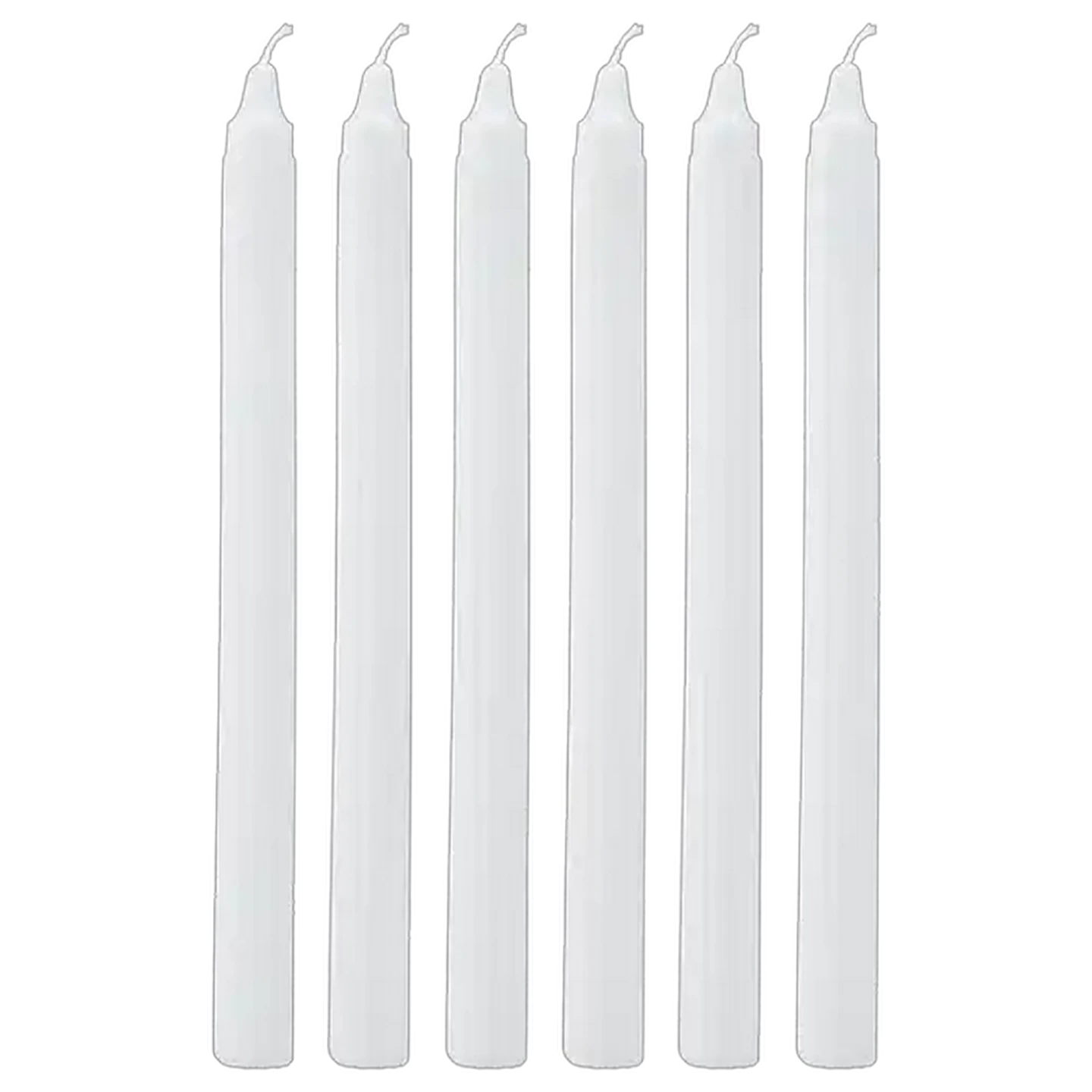 Image of Dinner Candles White 6-Pack