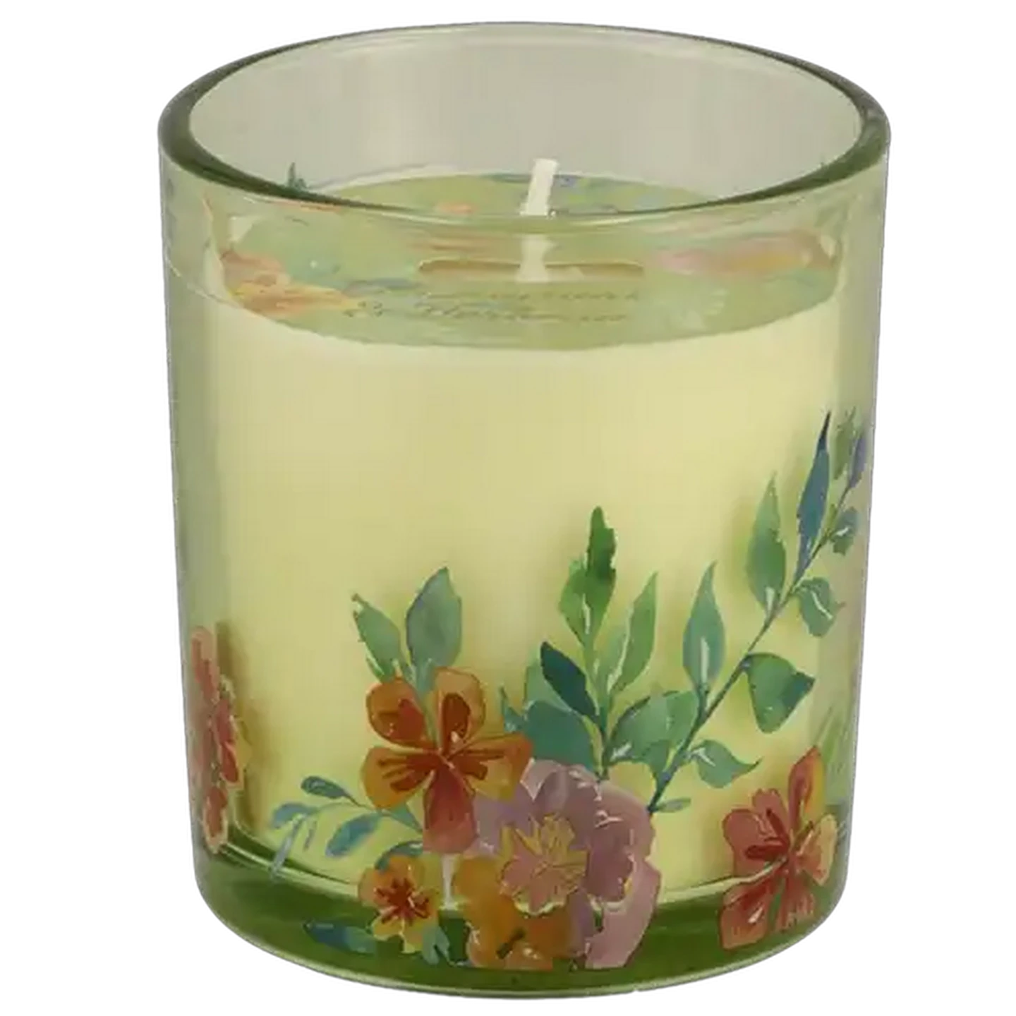 Image of Lemongrass & Verbena Green Glass Candle 7 x 8cm